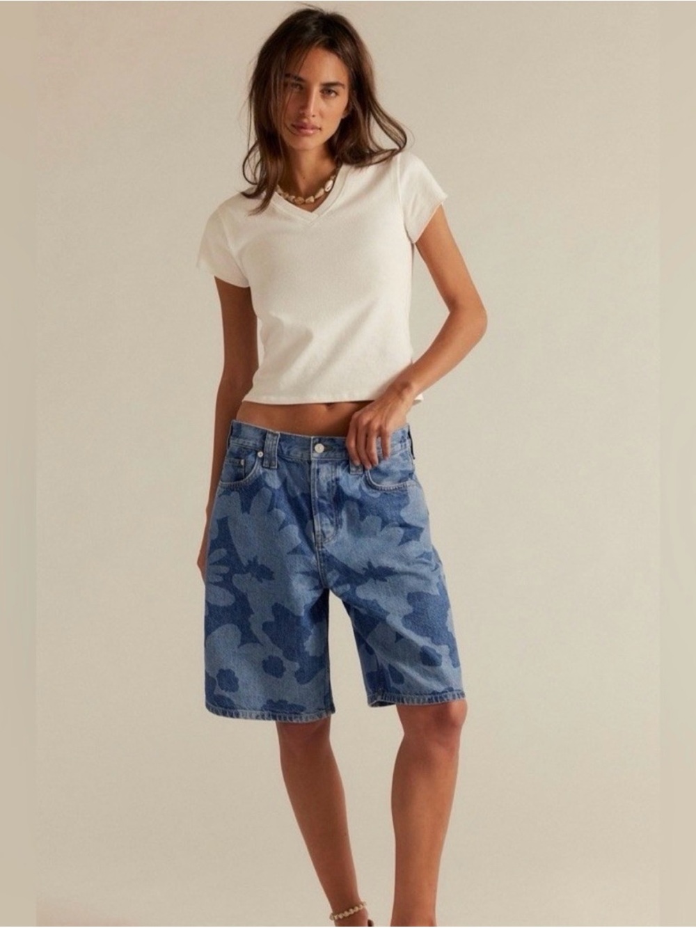 NWT We the free Montana Printed Shorts in the color “Everything Floral”